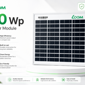 Loom Solar 10Wp 12V Solar Panel