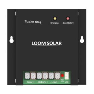 Loom Solar FUSION 1024 PWM Charge Controller — 10A