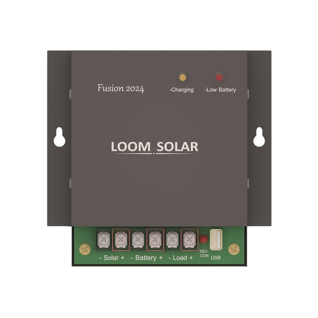 Loom Solar FUSION 2024 PWM Charge Controller — 20A