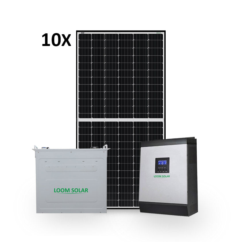 Loom Solar 5kW Hybrid Solar System