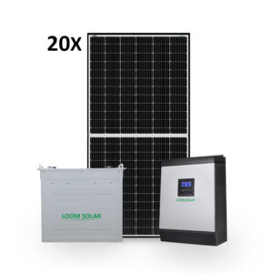 Loom Solar 10kW Hybrid Solar System