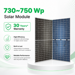 Loom Solar SHARK 730–750Wp HJT Panels — Pack of 33