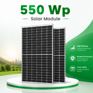 Loom Solar SHARK 550Wp Mono PERC Bifacial Panels — Pack of 2