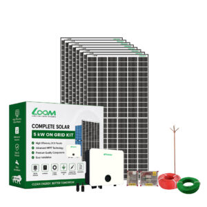 Loom Solar 5kW TOPCon On-Grid Solar Kit