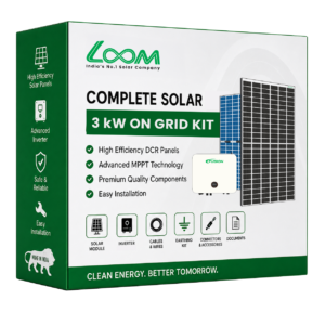 Loom Solar 3kW TOPCon On-Grid Solar Kit